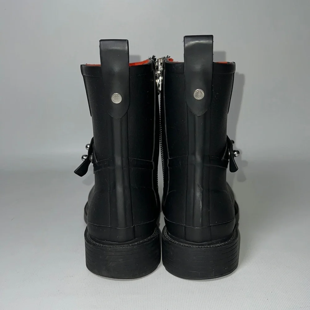 Rag & Bone Rubber Moto Booties - sz 37